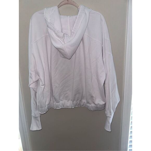 Athleta Ascend Warm Up Hoodie White XL - Picture 5 of 6